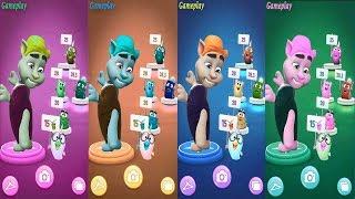 Colors Reaction Compilation My Talking Tom 2 - Android Gameplay HD