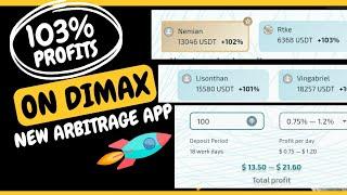 Earn $10k Profits On Dimax - Turn $100 to $5000 Daily, Profitable Arbitrage Bot - Real Dimax Review