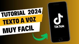  como hacer TEXTO A VOZ en mis videos de TIKTOK 