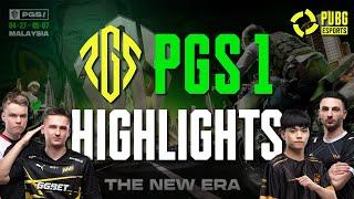 PUBG ESPORTS: BEST MOMENTS OF PGS1 | EXTREME SKILL | FUNNY SITUATIONS