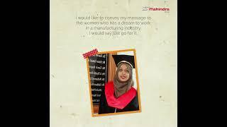 Message for Women Working in Manufacturing Industry | Ft. Mustakeem Khazi | Mahindra Group #Shorts