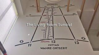 Living room sundial