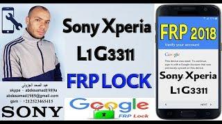 Sony Xperia L1 G3311 FRP LOCK Bypass Google Account 2018