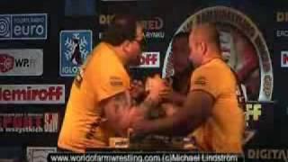 Tim Bresnan VS Alexey Semerenko - World of Armwrestling.com