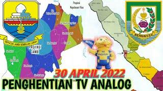 Jadwal ASO TV Digital Provinsi Jambi dan Provinsi Bengkulu