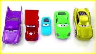 Disney Cars Color Mix-Up [Learn Colors ESL]