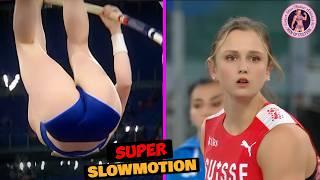 Most Beautiful Moments Women's Jump Events finals in SUPER SLOW MOTION - Roma 2024