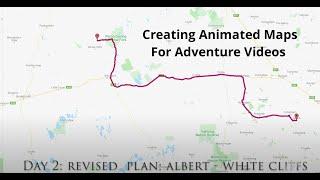 Creating Animated Map Routes for your Adventure Bike Videos