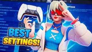 NEW BEST Console Controller SETTINGS & Sensitivity + 0 DELAY TIPS for Fortnite Chapter 5
