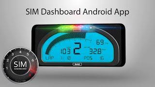 SIM Dashboard Android App for PC and Console Racing Games 2023