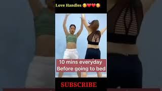 Love Handle workout | For women | For men | healthfitness | #shorts