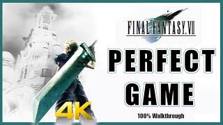 Final Fantasy VII - Perfect Game - Full Walkthrough - 4K 60ᶠᵖˢ - No Commentary Longplay