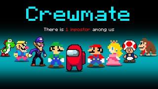 among us, But with Super Mario Bros. Characters, Who's the Impostor?