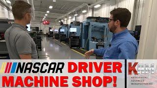AMAZING Tour of Keselowski Advanced Manufacturing!  NASCAR Driver to Machine Shop!