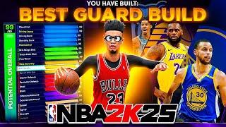 *NEW* BEST GUARD BUILD IS THE BEST BUILD IN NBA 2K25! GAMEBREAKING BEST BUILD IN NBA 2K25!