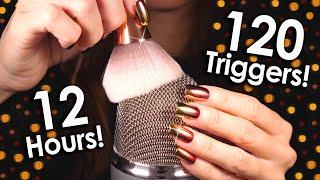 [ASMR] 120+ Triggers over 12 hours! (NO TALKING) Deep relaxing & sleep sounds  MOST REQUESTED