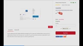 FREE BUY NOW BUTTON FOR OpenCart 3.0.3.x