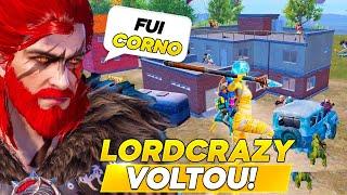 YOUTUBER TOMOU CHIFRE E VOLTA A GRAVAR PUBG MOBILE FT @lordcrazyyt