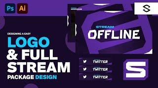 Creating an Easy Logo & Stream Package Design