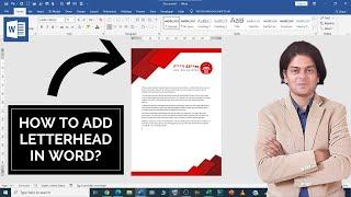 How to add letterhead in word?