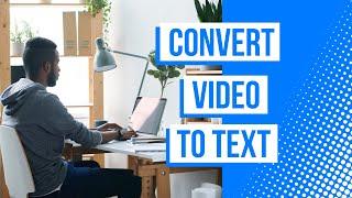 Transkripsikan video | Konversi video dan audio menjadi teks online