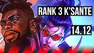 K'SANTE vs VAYNE (TOP) | Rank 3 K'Sante, 4/1/4, Rank 19 | NA Challenger | 14.12