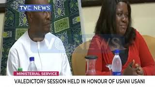 Valedictory session held in honour of Minister of Niger Delta Affairs, Usani Usani