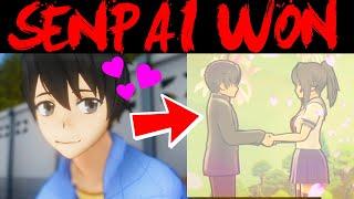 how Yandere Simulator ENDS if SENPAI ACCEPTS your CONFESSION! Happy Ending FINALLY