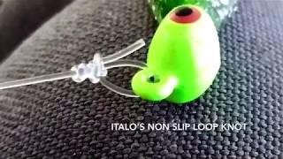 Italo’s Non Slip Loop Knot