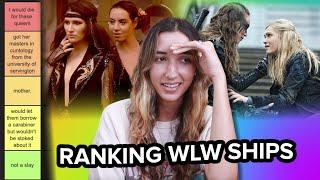 RANKING POPULAR LESBIAN SHIPS (Agathario, Clexa, Wayhaught, Villaneve & more!)