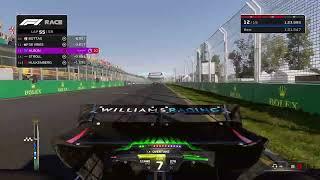 F1 23 Australia Melbourne GP Alex Albon Williams F1 Team Scenario (95 difficulty)