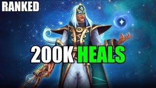 200K Heals With Jenos #Ranked Match - Paladins 2.08 Jenos Healing Build Loadout Gameplay
