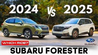 Subaru Forester: 2025 vs 2024 | Detailed Comparison | Which Ride