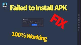 How to fix failed to install apk COD mobile in gameloop emulator. Also google play error.