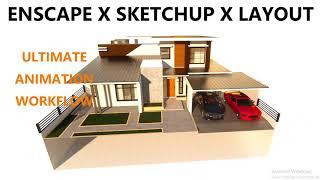 Sketchup for Architects - Imagine Motions Workflow (Slope House)