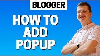 How To Add Popup In Blogger