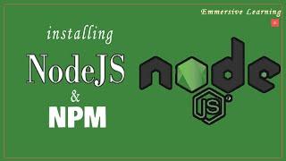 How to install and Configure Nodejs and NPM?  | #nodejs #npm #installation