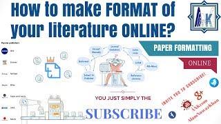 Set a Paper Format Online Free