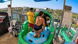 Crazy Uphill Navigatour Waterslide at Aquajoy Waterpark - Manavgat, Antalya, Turkey