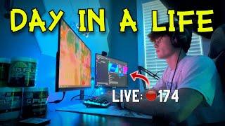 Day In A Life Of A High School Streamer!