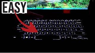 How To Turn On Keyboard Light Or backlight In Any Laptop! (Easy)