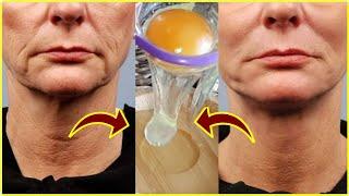 EVEN IF YOU'RE 70 ,APPLY IT TO WRINKLES-BOTOX-EFFECTIVE EGG MASK-NO SAGGING FACE