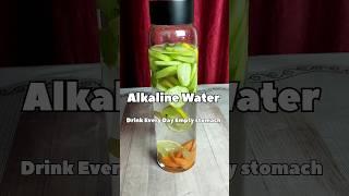 How to Make Alkaline Water at home #shorts #youtubeshorts #viral #trending #alkalinewater