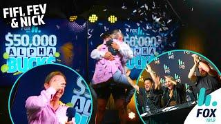 The Most Dramatic $50,000 Alphabucks Win Ever! | Fifi, Fev & Nick