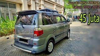 Update Terbaru Harga Mobil Bekas Suzuki APV ARENA 1.5 Tahun 2010-212 GE GL & GX Termurah 45 Juta