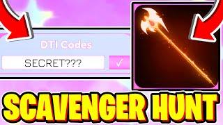 How To COMPLETE CODE SCAVENGER HUNT In DRESS TO IMPRESS! Roblox