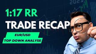 1:17 RR Trade Recap - Forex Trading Deutsch - Smart Money Concept