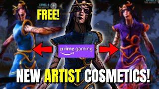 Dead By Daylight-NEW Artist Cosmetics! If You Have Amazon Prime You Can Get These For Free!