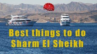 Best things MUST do in Sharm El Sheikh Egypt