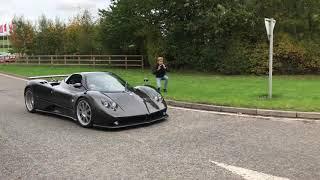 Pagani Zonda F - Howling V12 Acceleration Sound!